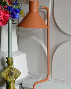 Online Beliani RIMAVA Regolabile Metallo Arancione