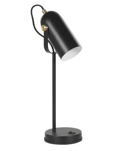 Discount Beliani TYRIA Regolabile Metallo Nero Bianco Oro Nero