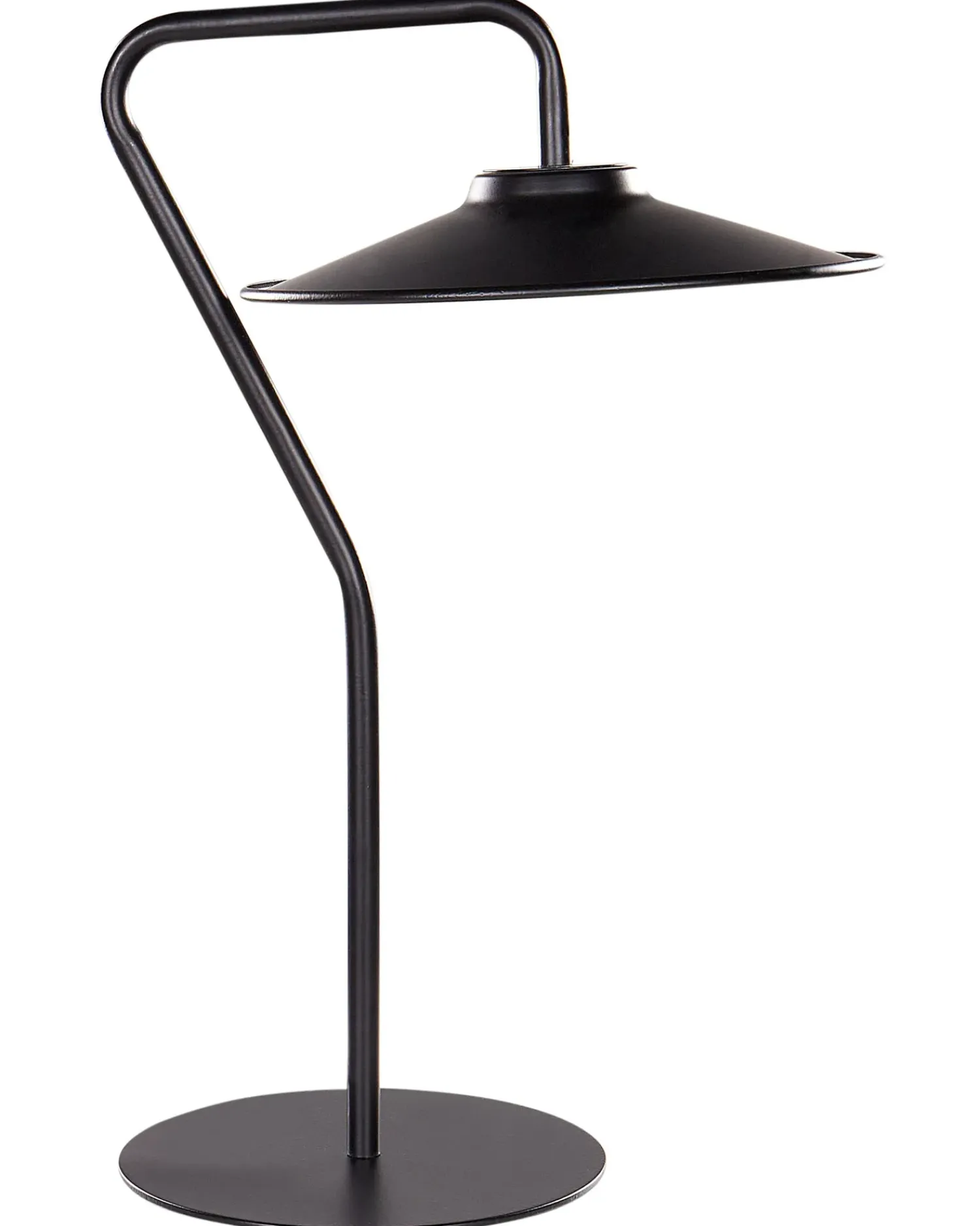 Online Beliani Lampada da tavolo a LED GALETTI Metallo Nero