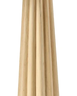 Beliani ALIGIDE Legno Naturale Bianco Naturale