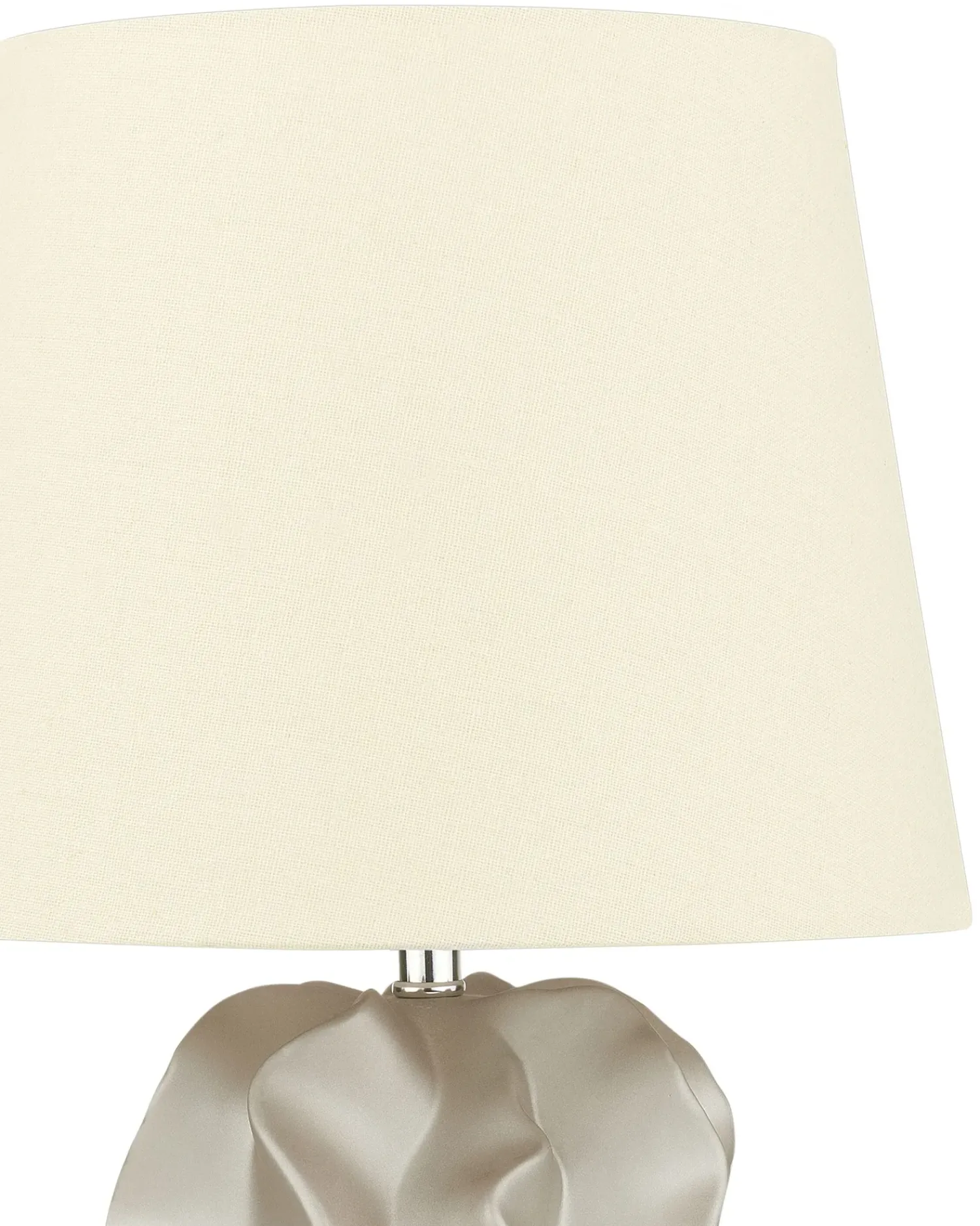 Online Beliani Lampada da tavolo ALLIKA Ceramica Oro Beige Oro