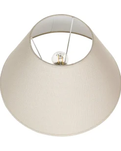 Best Beliani Lampada da tavolo AMBLO Ceramica sporco Bianco