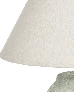 Best Beliani Lampada da tavolo AMBLO Ceramica sporco Bianco