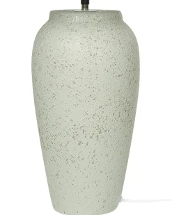 Best Beliani Lampada da tavolo AMBLO Ceramica sporco Bianco