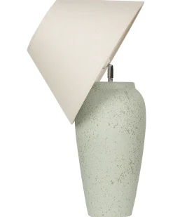 Best Beliani Lampada da tavolo AMBLO Ceramica sporco Bianco