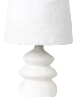 Sale Beliani Lampada da tavolo ARAPEY Cartapesta Bianco