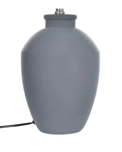 Online Beliani Lampada da tavolo ARCOS Ceramica Grigio Bianco Grigio