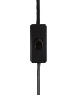 Best Beliani Lampada da tavolo ARGUN Ceramica Grigio Argento Grigio Nero
