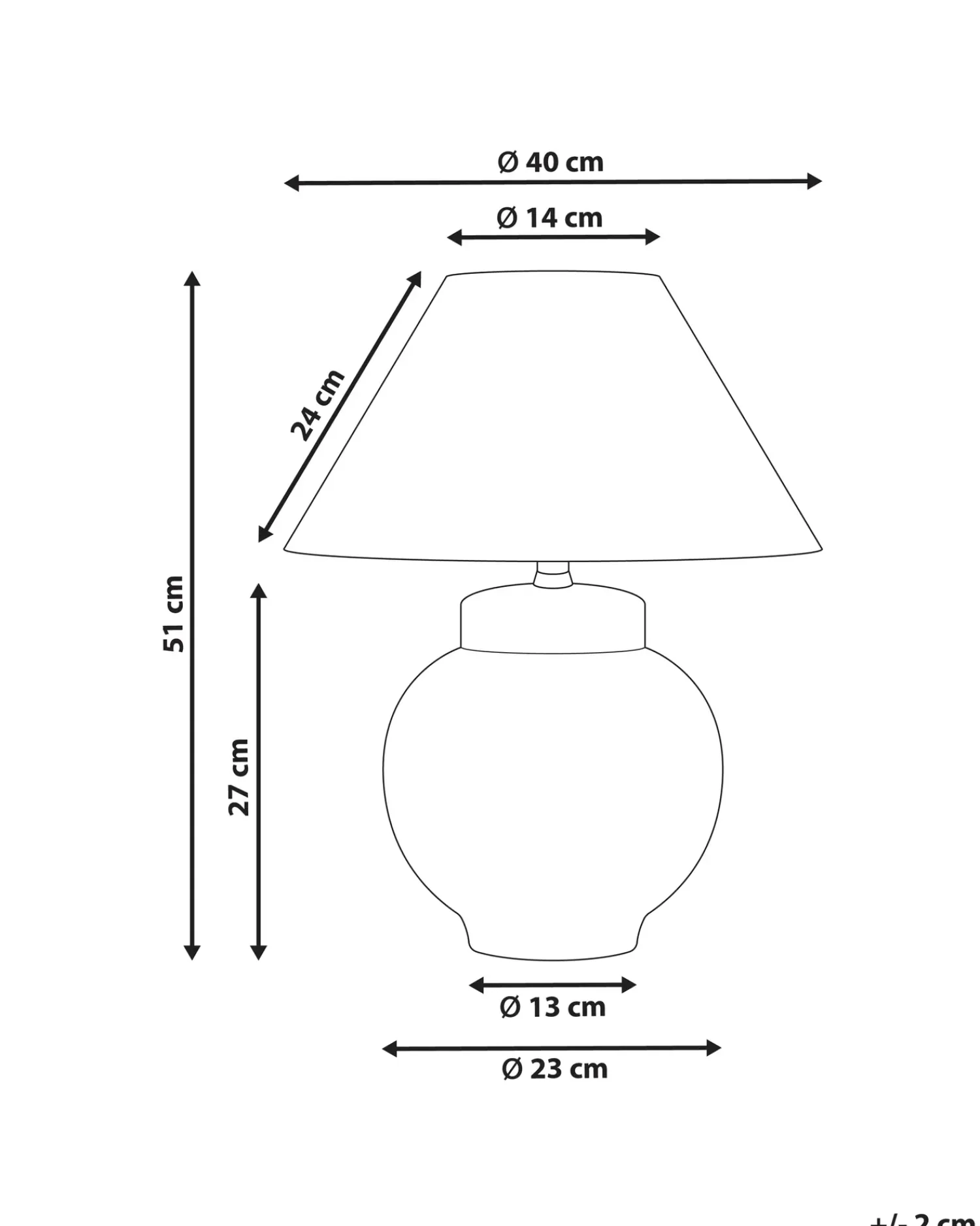 New Beliani Lampada da tavolo ARUNCA Porcellana Bianco/Blu Bianco Blu