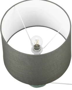 Hot Beliani Lampada da tavolo ATSAS Ceramica scuro Verde