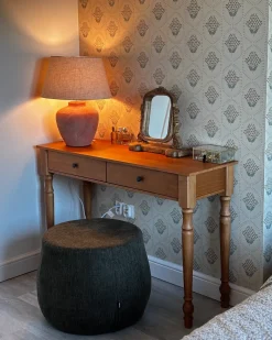 Discount Beliani Lampada da tavolo BARTON Ceramica Marrone