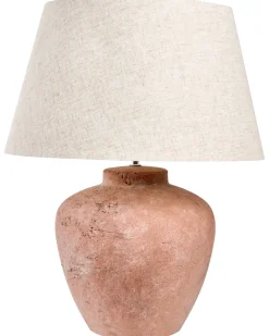 Discount Beliani Lampada da tavolo BARTON Ceramica Marrone
