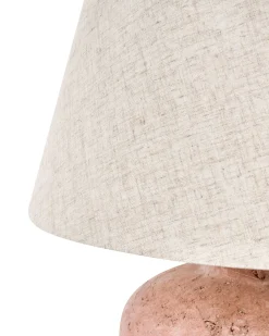 Discount Beliani Lampada da tavolo BARTON Ceramica Marrone