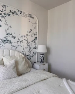 Sale Beliani Lampada da tavolo BIJELA Porcellana Bianco/Blu Bianco Blu