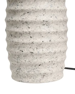 Online Beliani Lampada da tavolo BILLY Ceramica sporco Bianco