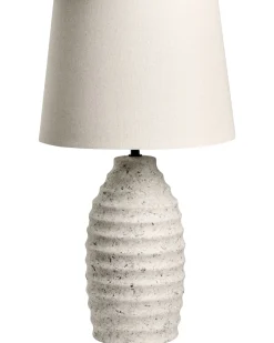Online Beliani Lampada da tavolo BILLY Ceramica sporco Bianco