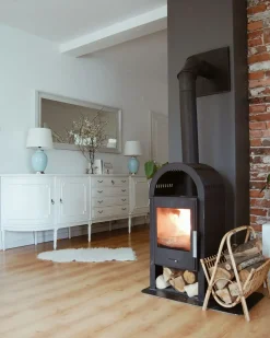 Sale Beliani Lampada da tavolo BRENTA Ceramica Azzurro Bianco Blu