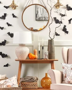 Online Beliani Lampada da tavolo CAINE Ceramica Beige chiaro Bianco Beige