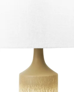 Best Beliani Lampada da tavolo CALVAS Ceramica Multicolore Bianco Beige Grigio