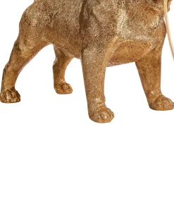 New Beliani Lampada da tavolo Cane BAXTER Oro Oro Ottone
