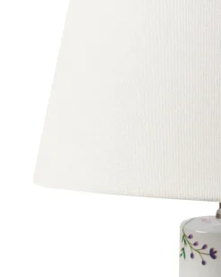 Discount Beliani Lampada da tavolo CAVADO Porcellana Bianco Bianco Blu Giallo Verde