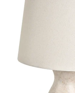 Clearance Beliani Lampada da tavolo CHARGES Ceramica chiaro Beige