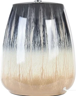 Outlet Beliani Lampada da tavolo CIDRA Ceramica Multicolore