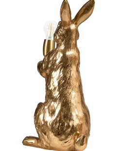 Sale Beliani Lampada da tavolo Coniglio BUGS Oro Ottone Oro