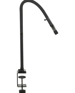 Online Beliani Lampada da tavolo con morsetto a LED AURIGA con sensore di movimento Metallo Nero