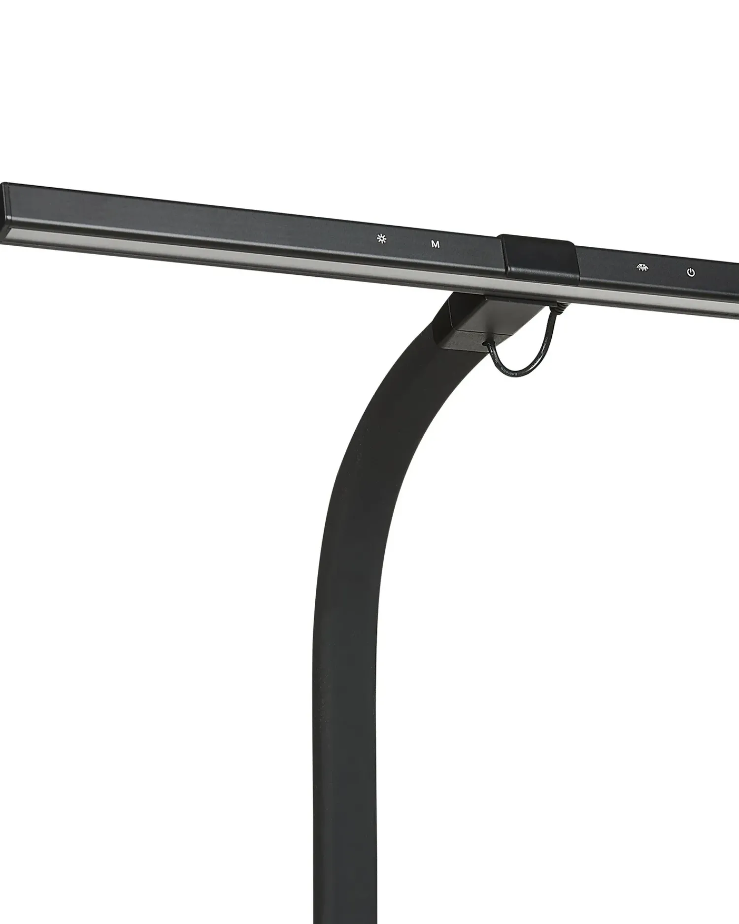Online Beliani Lampada da tavolo con morsetto a LED AURIGA con sensore di movimento Metallo Nero