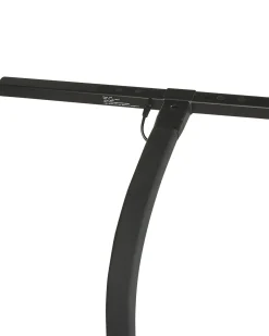 Online Beliani Lampada da tavolo con morsetto a LED AURIGA con sensore di movimento Metallo Nero