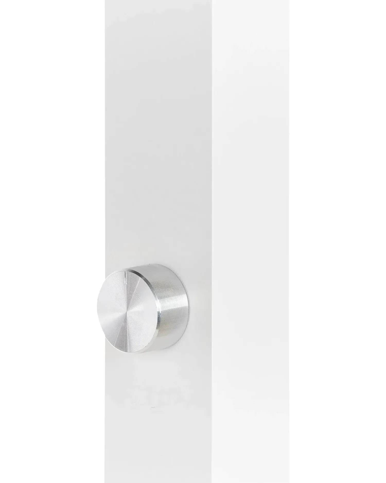 New Beliani Lampada da tavolo con morsetto a LED VOLANS con dimmer Metallo Bianco