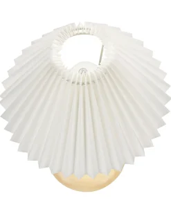 Best Beliani Lampada da tavolo COOKS Legno di quercia Marrone chiaro/Bianco Bianco Marrone Oro
