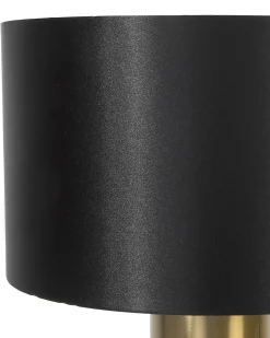 Online Beliani Lampada da tavolo DARLING Metallo Nero Grigio Oro Nero
