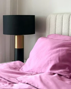 Online Beliani Lampada da tavolo DARLING Metallo Nero Grigio Oro Nero