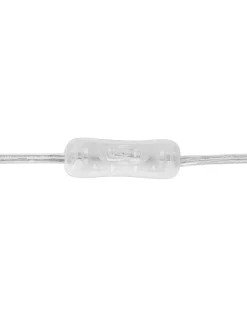Clearance Beliani Lampada da tavolo DEVOLL Vetro Grigio Trasparente Grigio