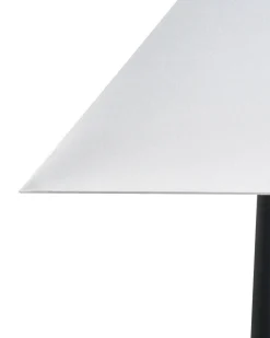Online Beliani Lampada da tavolo DHUD Metallo Nero Bianco Nero