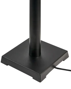 Online Beliani Lampada da tavolo DHUD Metallo Nero Bianco Nero