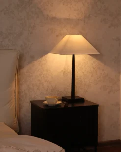 Online Beliani Lampada da tavolo DHUD Metallo Nero Bianco Nero