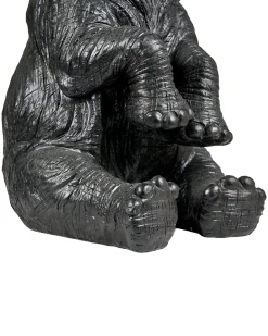 Beliani Lampada da tavolo Elefante FORTUNA Nero Nero Ottone