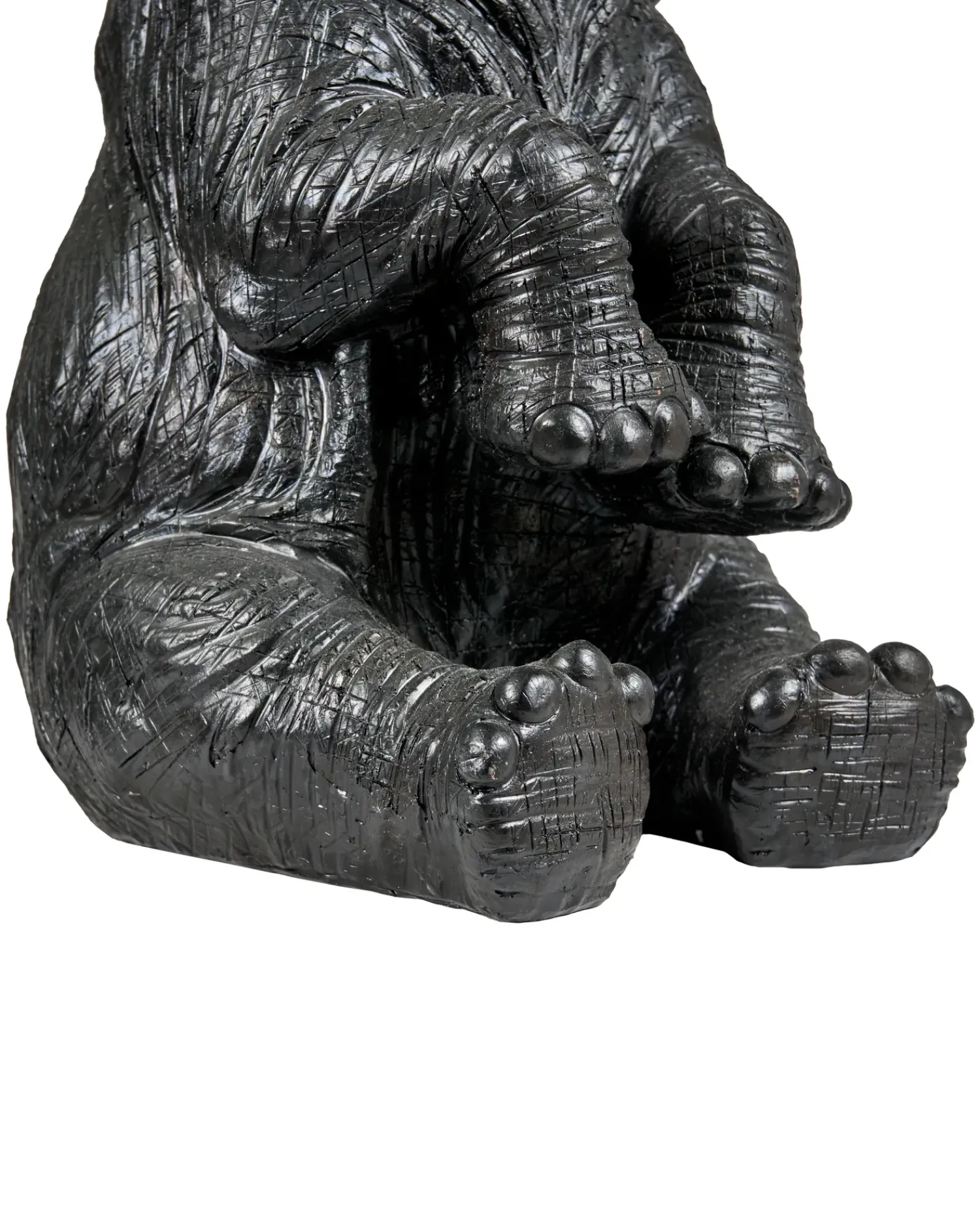 Beliani Lampada da tavolo Elefante FORTUNA Nero Nero Ottone