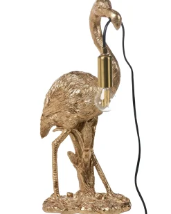 Online Beliani Lampada da tavolo Fenicottero VICE Oro Ottone Oro