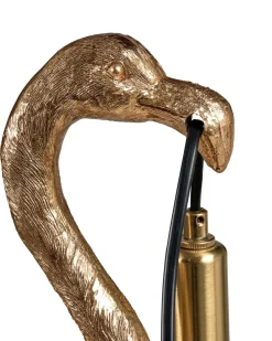 Online Beliani Lampada da tavolo Fenicottero VICE Oro Ottone Oro