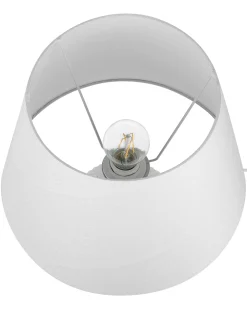 Best Beliani Lampada da tavolo FERGUS Ceramica Bianco