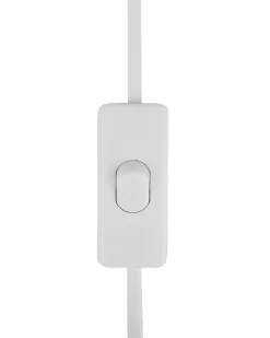 Best Beliani Lampada da tavolo FERGUS Ceramica Bianco