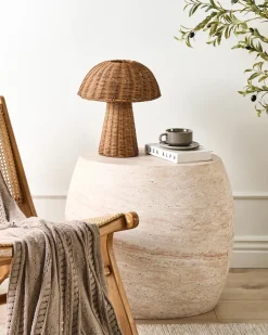 Outlet Beliani Fungo ALERO Rattan Naturale