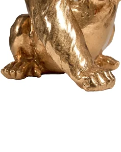 Hot Beliani Lampada da tavolo Gorilla HARAMBE Oro Ottone Oro