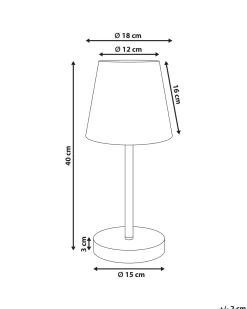 Outlet Beliani HANGER Metallo Marrone