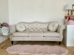 Beliani Lampada da tavolo HODMO Metallo Oro Bianco Oro
