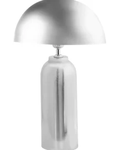 Discount Beliani Lampada da tavolo JALANGI Metallo Argento